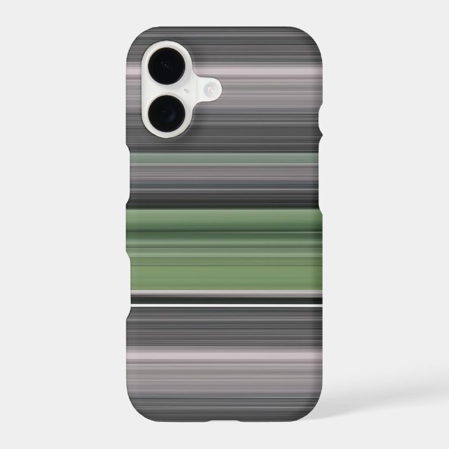 Abstract #1: Olive green and gray (Back)