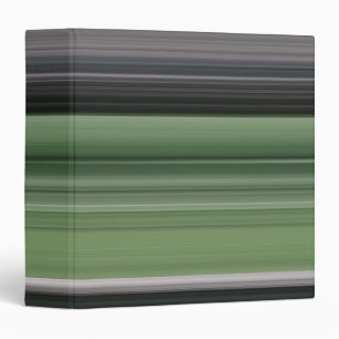 Abstract #1: Olive green and grey Binder