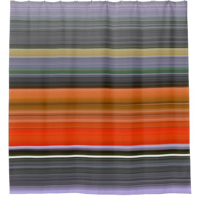 Abstract #1: Orange and grey (Front)