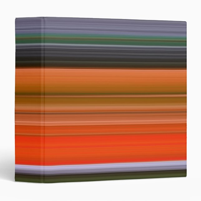 Abstract #1: Orange and grey Binder (Front/Spine)