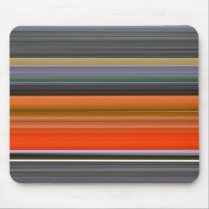 Abstract #1: Orange and grey Mouse Pad