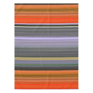 Abstract #1: Orange and grey Tablecloth