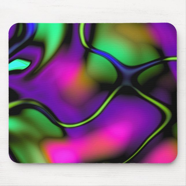 Abstract 1 Pastel Motion Mousepad (Front)