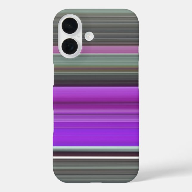 Abstract #1: Purple and grey Case-Mate iPhone Case (Back)