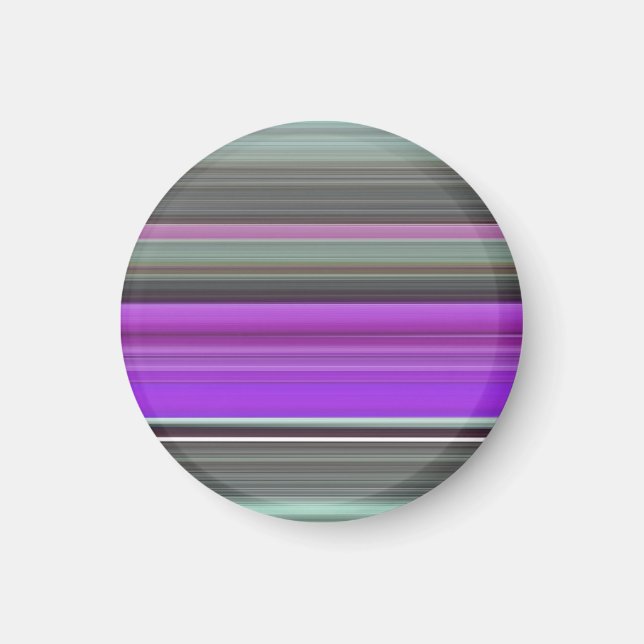 Abstract #1: Purple and grey Magnet (Front)