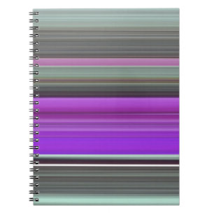 Abstract #1: Purple and grey Notebook