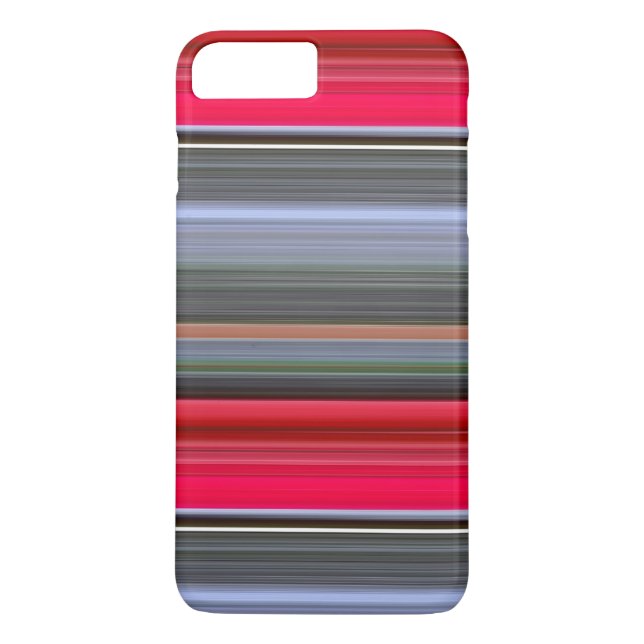 Abstract #1: Red and Gray Case-Mate iPhone Case (Back)
