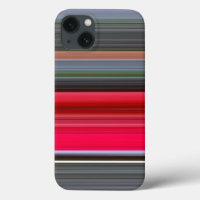 Abstract #1: Red and Gray Case-Mate iPhone Case
