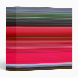 Abstract #1: Red and Grey Binder