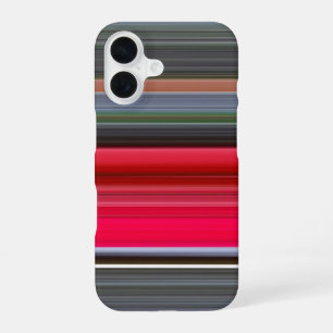 Abstract #1: Red and Grey Case-Mate iPhone Case