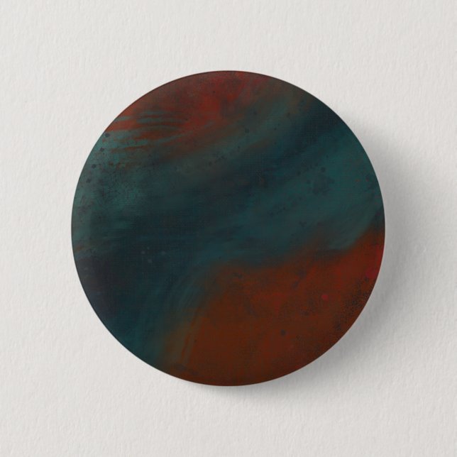 Abstract 1: reds and blues 2 inch round button (Front)