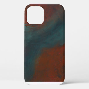 Abstract 1: reds and blues iPhone 12 pro case