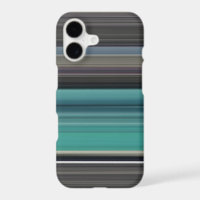 Abstract #1: Teal and gray