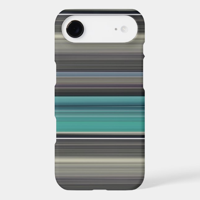 Abstract #1: Teal and gray (Back)