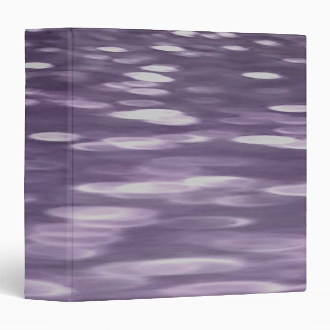 Abstract #1: Ultra Violet Shimmer Binder (Front/Spine)