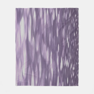 Abstract #1: Ultra Violet Shimmer Fleece Blanket