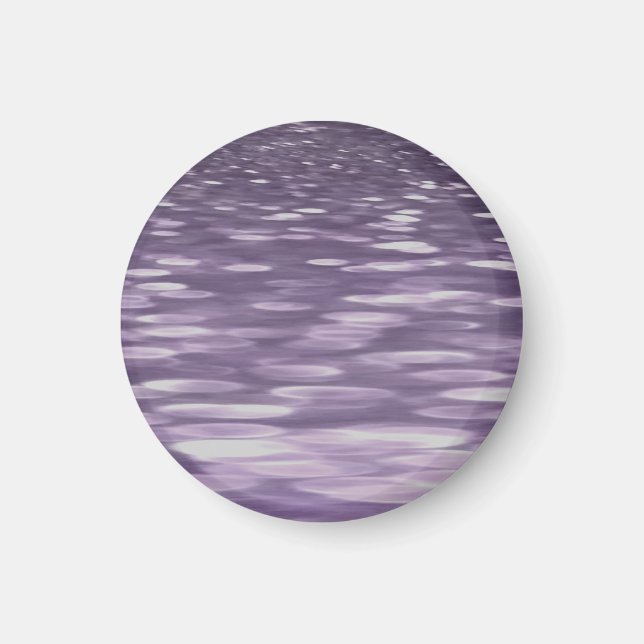 Abstract #1: Ultra Violet Shimmer Magnet (Front)