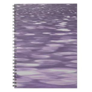 Abstract #1: Ultra Violet Shimmer Notebook