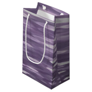 Abstract #1: Ultra Violet Shimmer Small Gift Bag