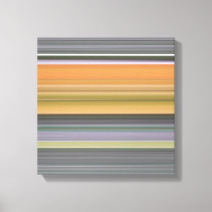 Abstract #1: Yellow and grey Canvas Print