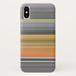 Abstract #1: Yellow and grey iPhone X Case