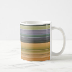 Abstract #1: Yellow and grey Coffee Mug