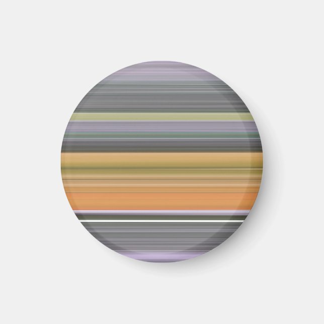 Abstract #1: Yellow and grey Magnet (Front)