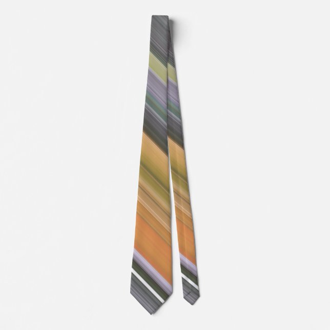 Abstract #1: Yellow and grey Tie (Front)