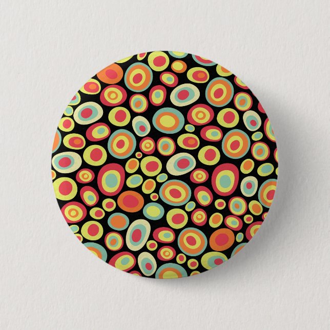 Abstract 220213 2 inch round button (Front)