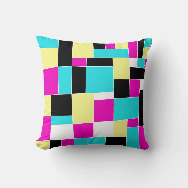 Abstract 220413 throw pillow (Front)