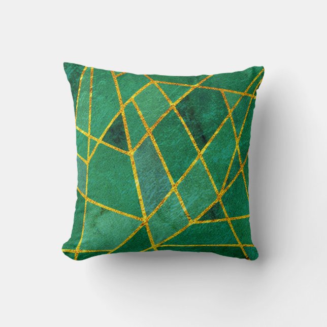 Abstract #245 throw pillow (Front)
