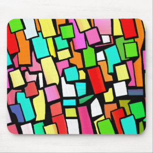 Abstract 250711 mouse pad