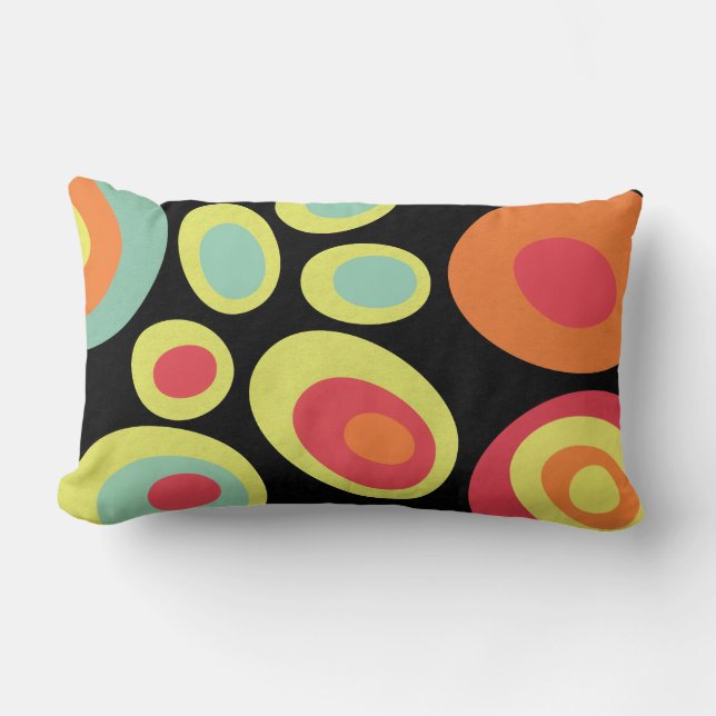 Abstract 270213b lumbar pillow (Front)