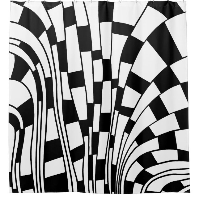 Abstract 290417 - Black on White (Front)