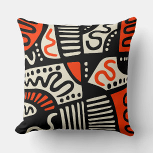 Abstract 291219c throw pillow