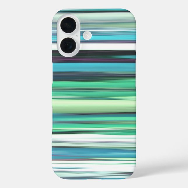Abstract #2: Aqua blue green blur Case-Mate iPhone Case (Back)