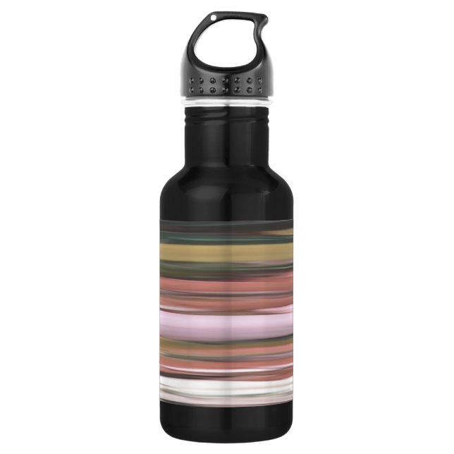 Abstract #2: Autumn Fall colours blur 532 Ml Water Bottle (Front)