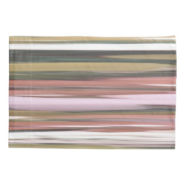 Abstract #2: Autumn Fall colours blur Pillowcase (Back)