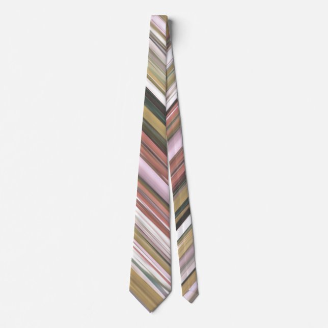 Abstract #2: Autumn Fall colours blur Tie (Front)