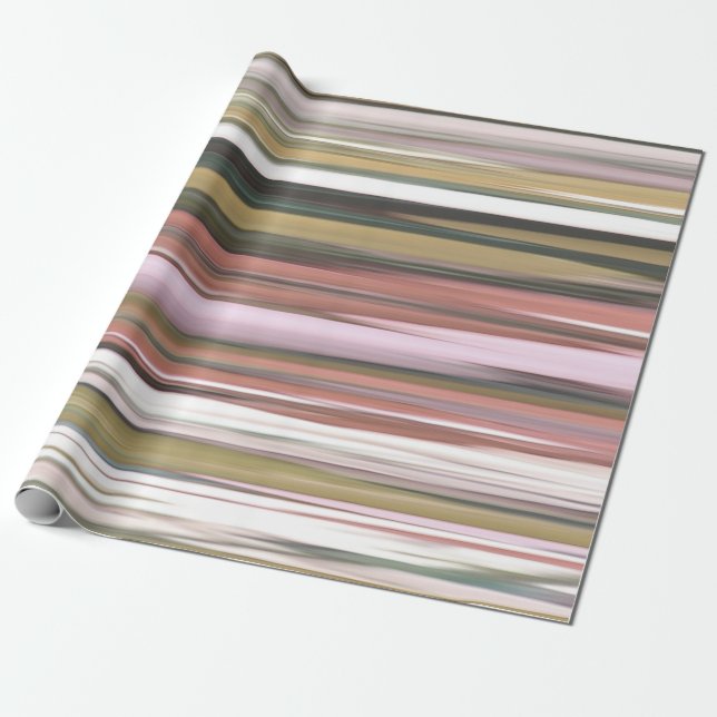 Abstract #2: Autumn Fall colours blur Wrapping Paper (Unrolled)