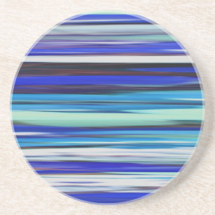 Abstract #2: Blue blur Coaster