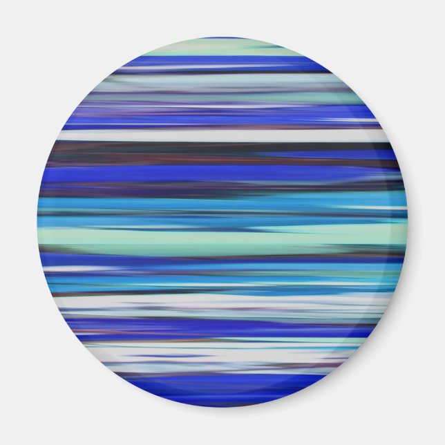 Abstract #2: Blue blur Magnet (Front)