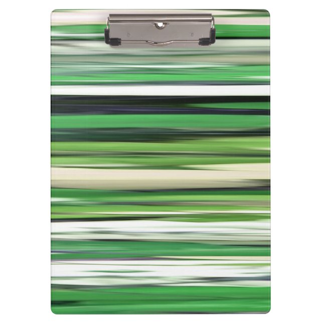 Abstract #2: Green blur Clipboard (Front)