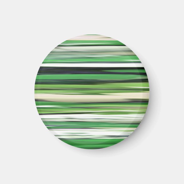 Abstract #2: Green blur Magnet (Front)