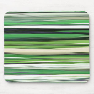 Abstract #2: Green blur Mouse Pad