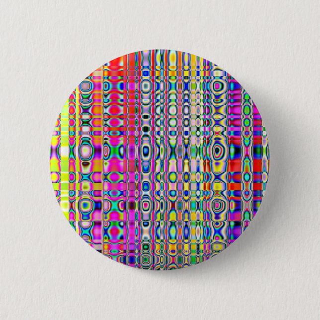 Abstract 2 Inch Round Button (Front)