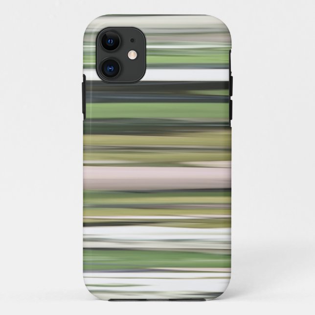 Abstract #2: Olive green blur Case-Mate iPhone Case (Back)