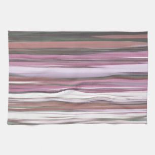 Abstract #2: Pink blur Kitchen Towel
