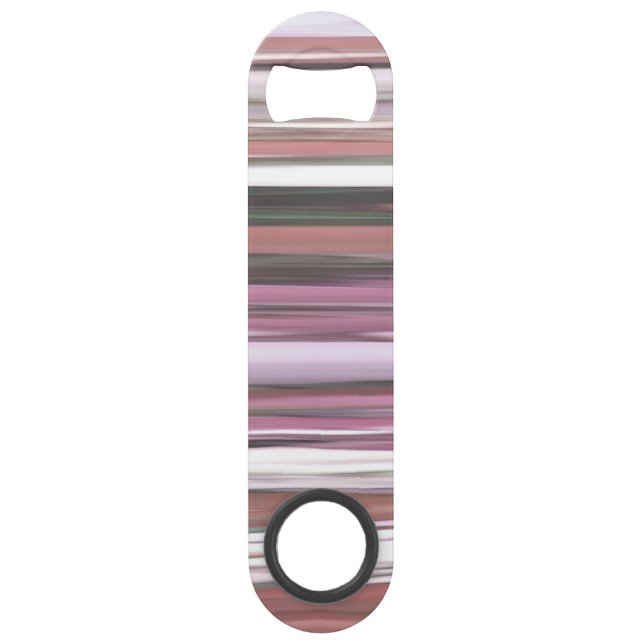 Abstract #2: Pink blur Speed Bottle Opener (Back)