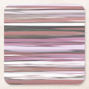 Abstract #2: Pink blur Square Paper Coaster